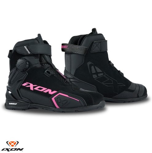 Ghete Ixon Bull 2 WP LS negru/fuchsia (roz) 