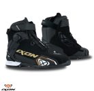 Ghete Roadster dama Ixon Bull 2 WP LS negru/alb/auriu