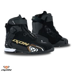 Ghete Roadster dama Ixon Bull 2 WP LS negru/alb/auriu