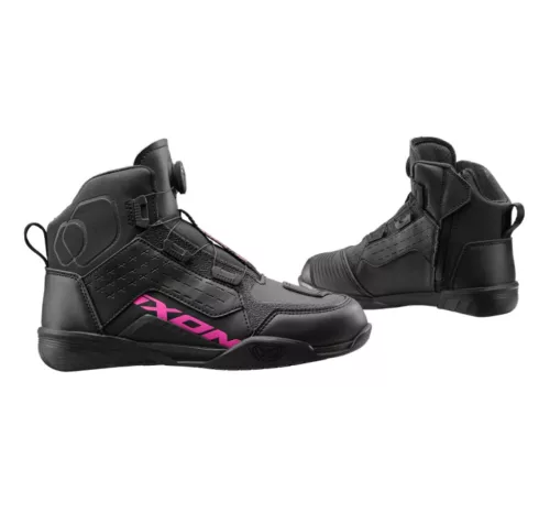 Ghete Urban/Roadster dama Ixon Vyper WP LS negru/fuchsia
