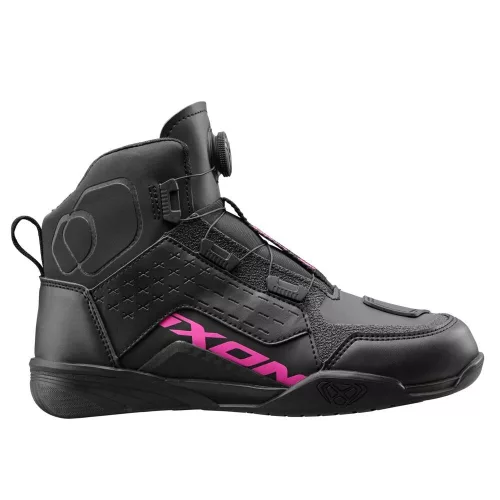Ghete Urban/Roadster dama Ixon Vyper WP LS negru/fuchsia