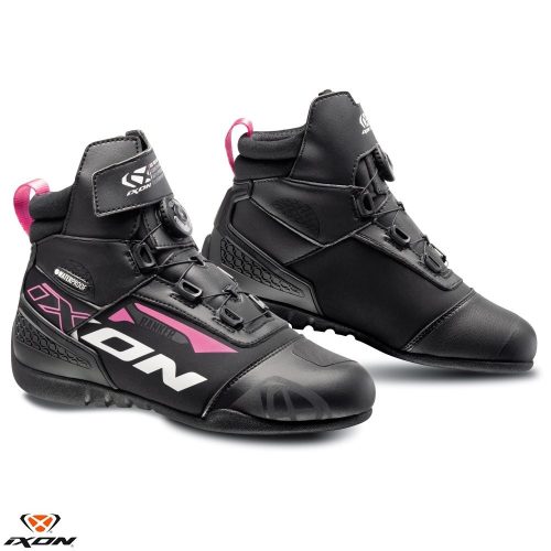 Ghete Ixon Ranker WP LS negru/alb/fuchsia (roz)