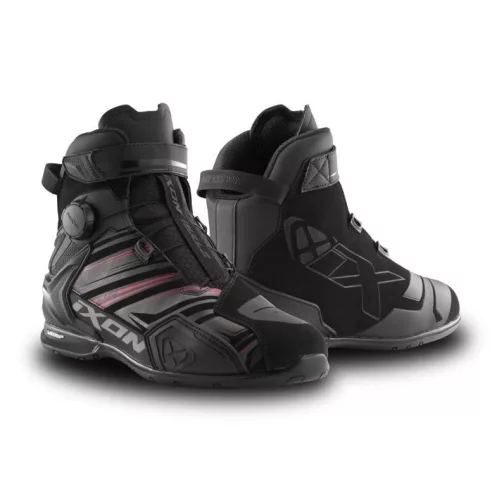 Ghete Roadster barbati Ixon Bull 2 WP ULTRA MS negru/antracit/rosu