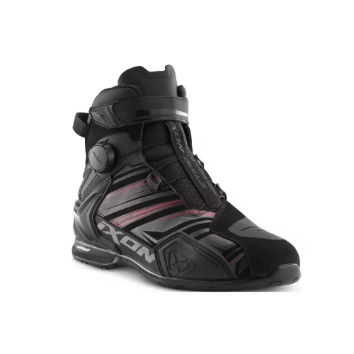 Ghete Roadster barbati Ixon Bull 2 WP ULTRA MS negru/antracit/rosu