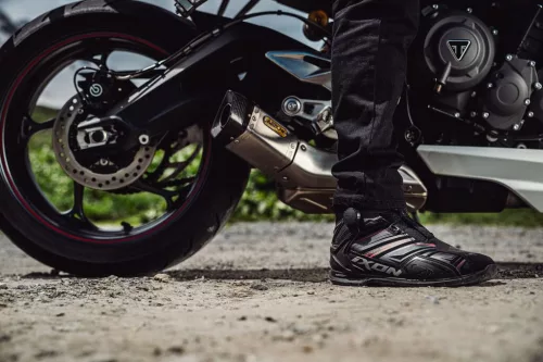 Ghete Roadster barbati Ixon Bull 2 WP ULTRA MS negru/antracit/rosu