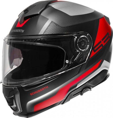 Casca-Schuberth-S3-Daytona-Rosu---Antracit