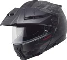 Casca Schuberth E2 Atlas negru/rosu mat
