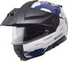 Casca Schuberth E2 Atlas alb/albastru