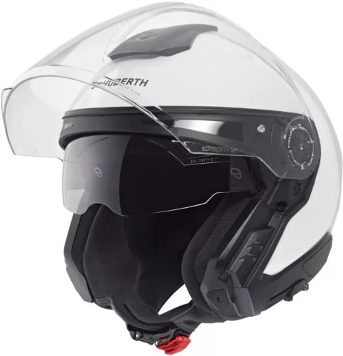 Casca Schuberth J2 Solid alb lucios