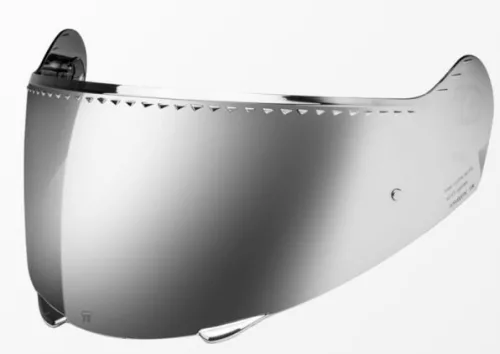 Schuberth R2 vizieră oglindă argintie pregătită pentru antifog