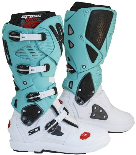 Cizme Sidi Crossfire 3 Srs Alb-Mint Limited Edition