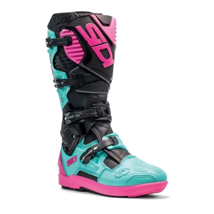 Cizme Sidi Crossfire 3 Srs BLACK MINT PINK