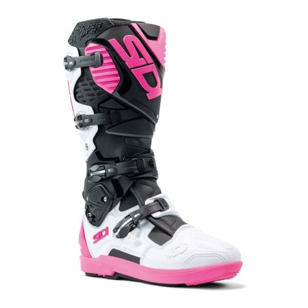 Cizme Sidi Crossfire 3 Srs BLACK WHITE PINK