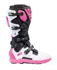 Cizme Sidi Crossfire 3 Srs BLACK WHITE PINK