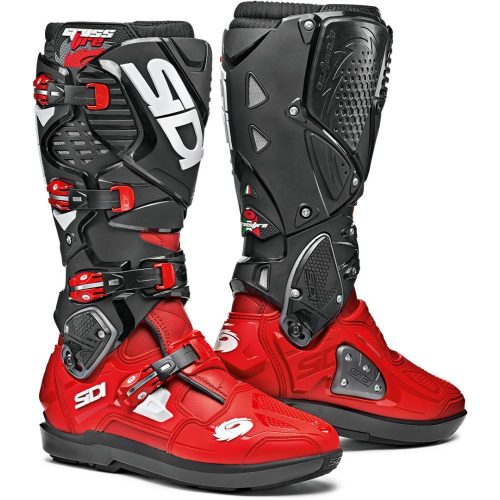 Cizme Sidi Crossfire 3 Srs Rosu-Rosu-Negru