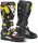 Cizme Sidi Crossfire 3 Alb-Negru-Galben Fluo