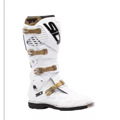 Cizme moto cross Sidi Crossfire 3 alb/bronz