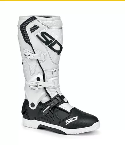 Cizme moto cross Sidi Crossair negru/alb