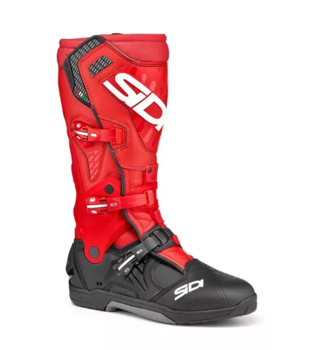 Cizme moto cross Sidi Crossair negru/roșu