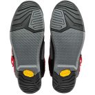 Cizme Sidi Crossair Negru-Rosu