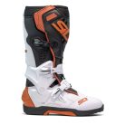Cizme Sidi Crossair alb-negru-bronz