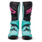 Cizme Sidi Crossair verde-negru-roz