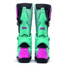 Cizme Sidi Crossair verde-negru-roz