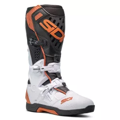 Cizme moto cross Sidi Crossair alb/negru/bronz