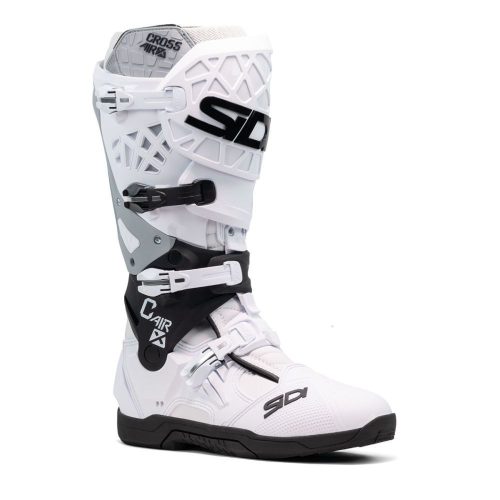 Cizme Sidi Crossair X alb-negru