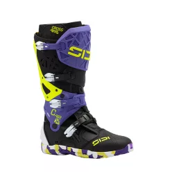 Cizme moto cross Sidi Crossair X negru/violet