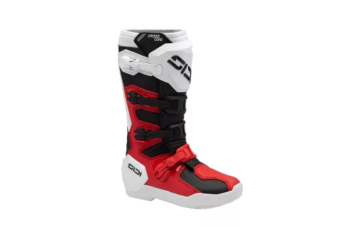 Cizme moto cross Sidi Crosscore roșu/negru/alb