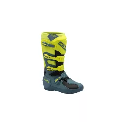 Cizme moto cross Sidi Crosscore petrol/galben fluo
