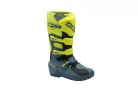 Cizme moto cross Sidi Crosscore petrol/galben fluo