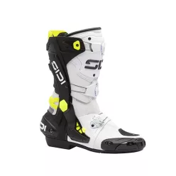 Cizme moto sport Sidi REX alb/negru/galben