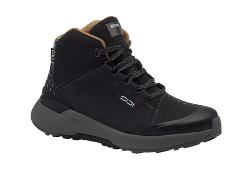 Ghete moto Sidi Nucleus Suede WP negru/verde