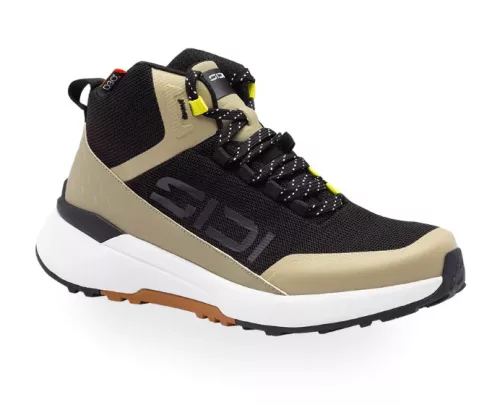 Ghete moto Sidi Nucleus Air negru/nisipiu închis