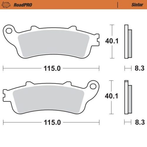 Placute frana MOTO-MASTER Sinter 405202 fata