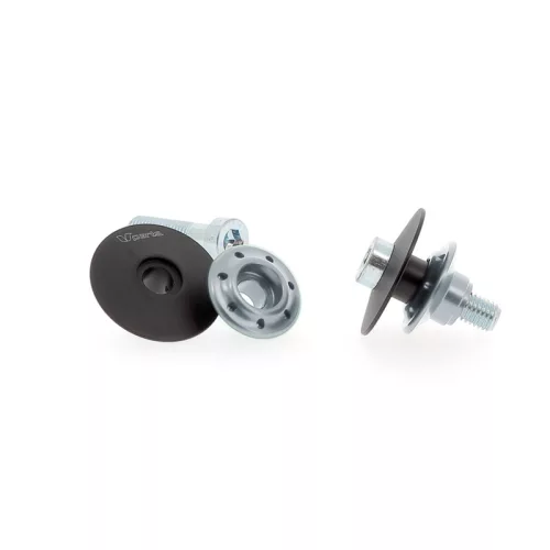 Bobine stander V Parts M10x1,5 aluminiu argintii (pereche) 600021000.NG10.PG80