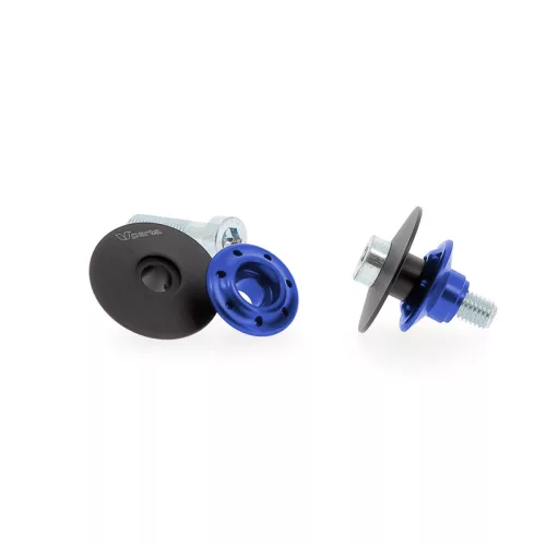 Bobine stander V Parts M10x1,5 aluminiu albastre (pereche) 600021000.NG30.PG80