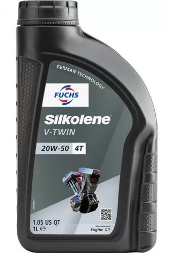 Ulei de motor SILKOLENE V-TWIN 20W50 MINERAL 1L