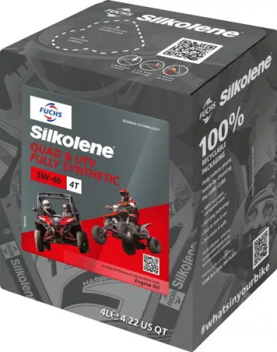 Ulei de motor SILKOLENE QUAD & UTV 5W-40 4l