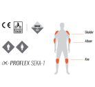 Set protectii umeri/coate/genunchi omologate Ixon IX-PROFLEX SEKA