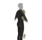 Set protectii umeri/coate/genunchi omologate Ixon FANOM SEKA 1 (Level 1) – khaki (Unisex)