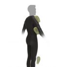 Set protectii umeri/coate/genunchi omologate Ixon FANOM SEKA 2 (Level 2) – khaki (Unisex)