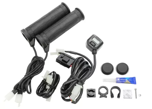 Manșoane încălzite Hyper MC pentru ghidon 22 mm – 120/120 mm