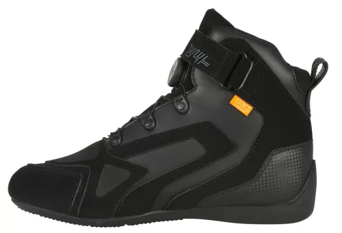 Ghete moto Furygan V4 Easy D3O negru/roșu