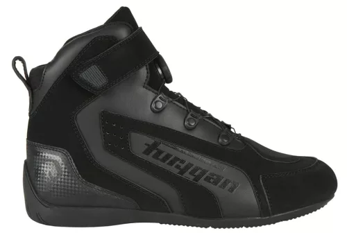 Ghete moto Furygan V4 Easy D3O negru/roșu