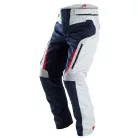 Pantaloni moto Furygan Killington albastru perlat/roșu