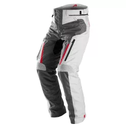 Pantaloni moto Furygan Killington gri/perlat/roșu