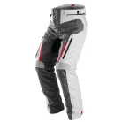 Pantaloni moto Furygan Killington gri/perlat/roșu